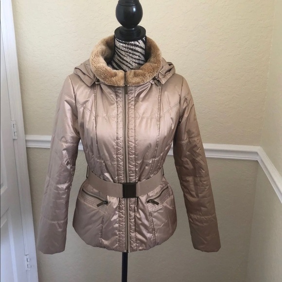 New York & Company Jackets & Blazers - NY&Company Gold Winter Jacket